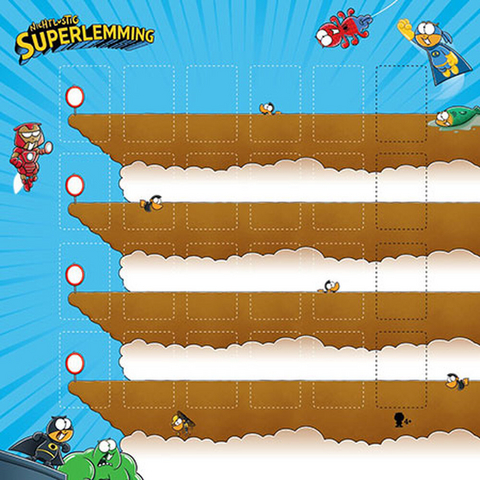 Superlemming - Deluxe Spielmatte - Sauer Joscha