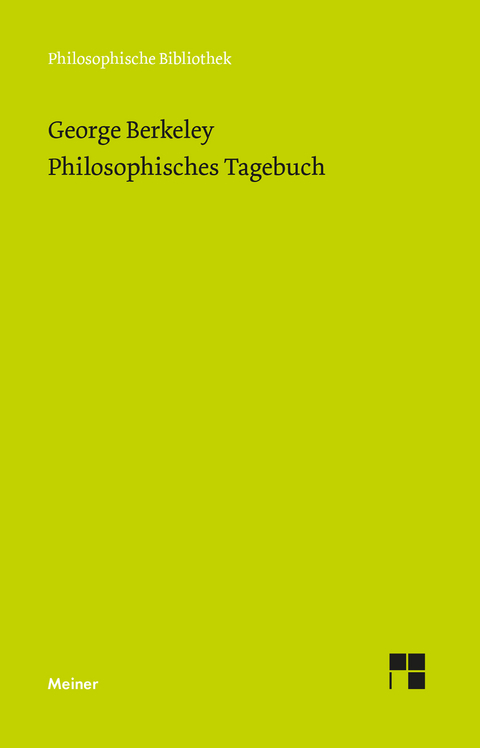 Philosophisches Tagebuch - George Berkeley