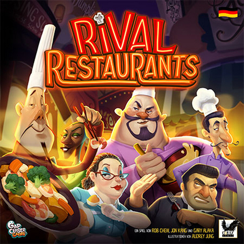 Rival Restaurants - Alaka Jon  Gary; Rob Chew;  Kang
