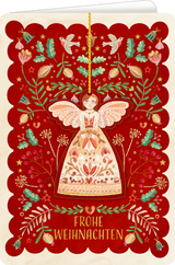 Weihnachtskarte mit Anhänger
