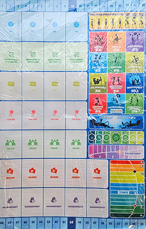 Das Streben nach Gl&uuml;ck - Spielmatte - K. Mavraganis Adrian  Theo; David Chircop;  Abela