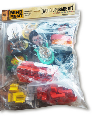 Mind MGMT - Holzmaterial-Upgrade-Set