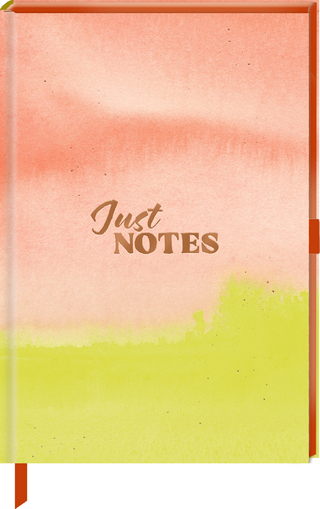 Notizbuch DIN A5 – Just Notes (SUNSET)