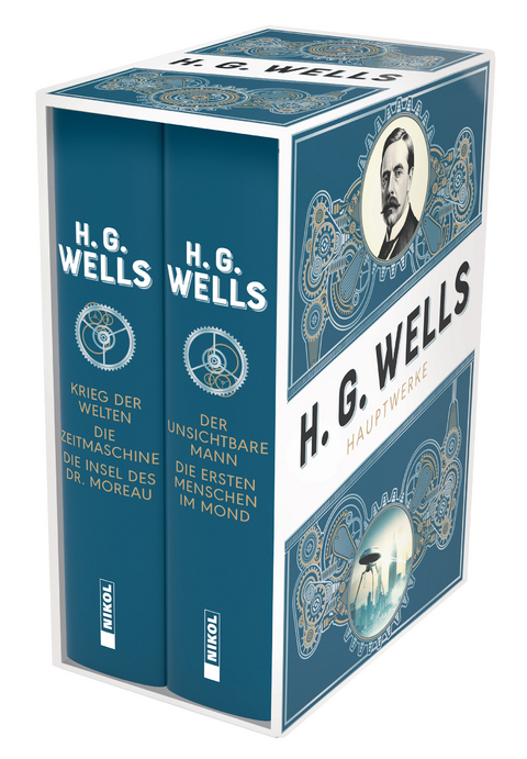 H.G. Wells: 2 B&auml;nde im Schuber - H.G Wells