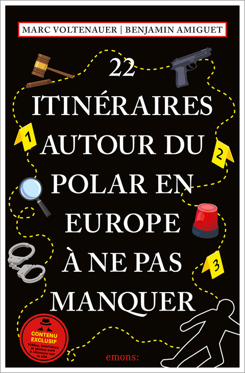 22 Itin&eacute;raires autour du polar en Europe &agrave; ne pas manquer - Benjamin Amiguet, Marc Voltenauer