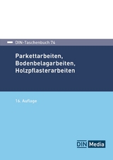 Parkettarbeiten, Bodenbelagarbeiten, Holzpflasterarbeiten - 