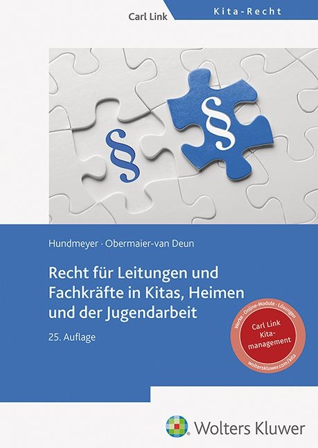 Recht f&uuml;r Leitungen und Fachkr&auml;fte in Kitas, Heimen und der Jugendarbeit - Simon Hundmeyer, Peter Obermaier-van Deun