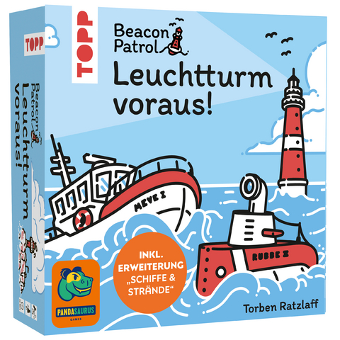 Leuchtturm voraus! Beacon Patrol (deutsche Ausgabe). Inkl. Erweiterung "Schiffe & Strände" - Torben Ratzlaff