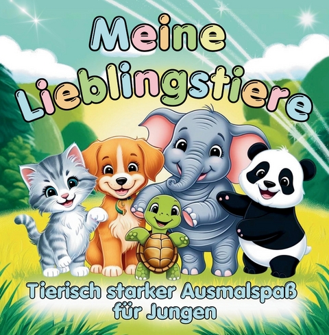 Meine Lieblingstiere &ndash; Ausmalspa&szlig; f&uuml;r Jungen ab 3 Jahren - S&amp Inspirations Lounge;  L