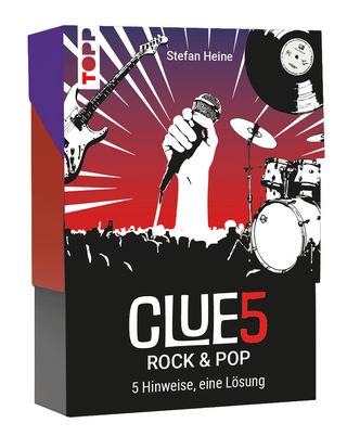 CLUE5 #Rock & Pop. 5 Hinweise, nur eine Lösung. Das Trend-Quiz für deine Tasche