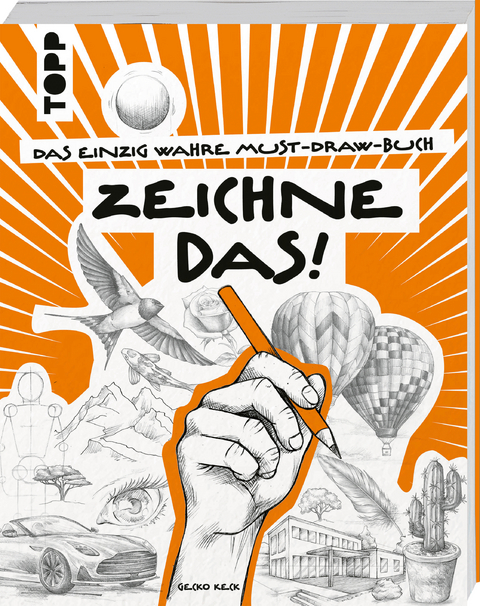 Zeichne das! - Gecko Keck