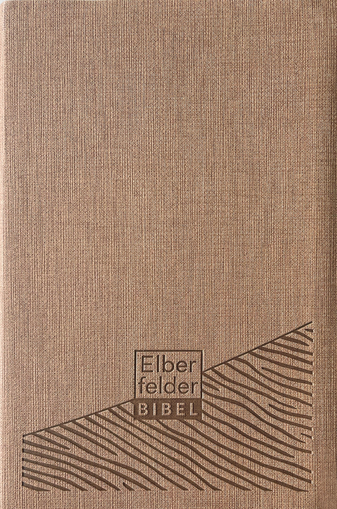 Elberfelder Bibel - Standardausgabe, Kunstleder braun