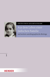 Aus dem Leben einer jüdischen Familie - Edith Stein