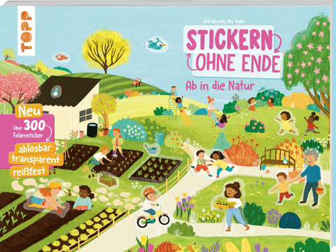 Stickern ohne Ende - Ab in die Natur - Joli Hannah