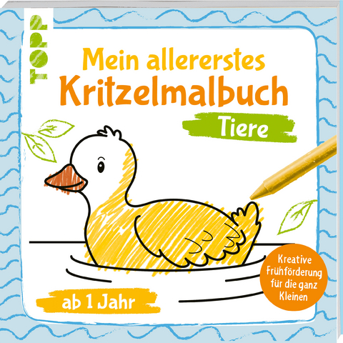 Mein allererstes Kritzelmalbuch Tiere - Josephine Jones