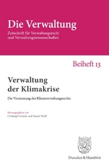 Verwaltung der Klimakrise - 