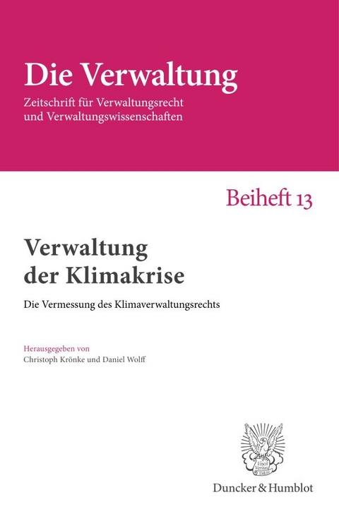 Verwaltung der Klimakrise - 