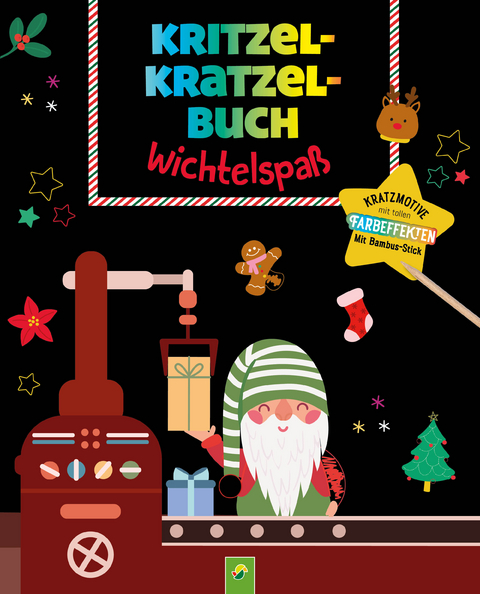 Kritzel-Kratzel-Buch Wichtelspa&szlig;