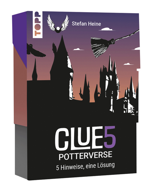 CLUE5 #Potterverse. 5 Hinweise, nur eine Lösung. Das Trend-Quiz für deine Tasche - Stefan Heine