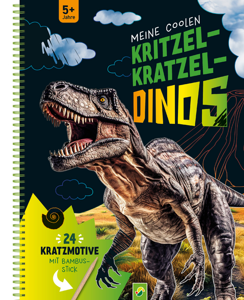 Meine coolen Kritzel-Kratzel-Dinos