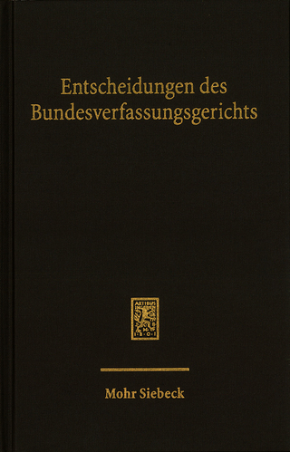Entscheidungen des Bundesverfassungsgerichts (BVerfGE)