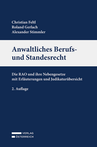 Anwaltliches Berufs- und Standesrecht