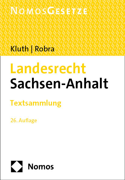 Landesrecht Sachsen-Anhalt - 