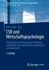 CSR und Wirtschaftspsychologie - López, Irene
