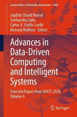 Advances in Data-Driven Computing and Intelligent Systems - 