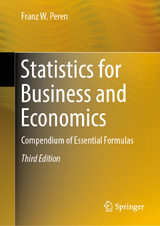 Statistics for Business and Economics - Peren, Franz W.