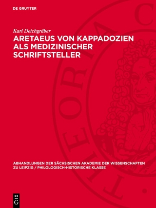 Aretaeus von Kappadozien als medizinischer Schriftsteller