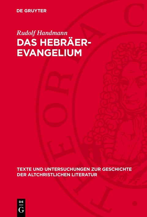 Das Hebr&auml;er-Evangelium - Rudolf Handmann