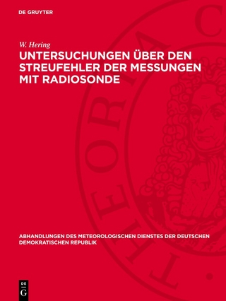 Untersuchungen über den Streufehler der Messungen mit Radiosonde