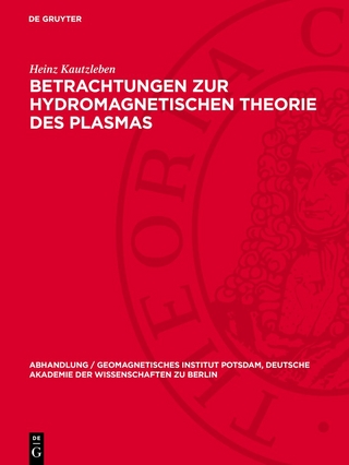 Betrachtungen zur hydromagnetischen Theorie des Plasmas