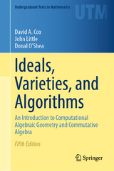 Ideals, Varieties, and Algorithms - Cox, David A.; Little, John; O'Shea, Donal