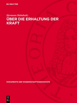 Über die Erhaltung der Kraft