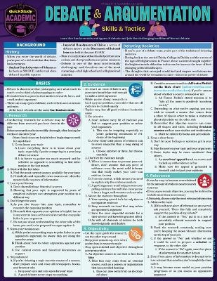 Debate & Argumentation - Skills & Tactics