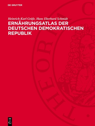 Ernährungsatlas der Deutschen Demokratischen Republik