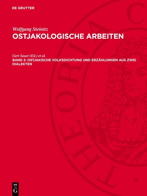 Ostjakische Volksdichtung und Erz&auml;hlungen aus zwei Dialekten
