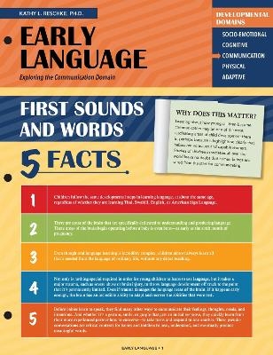 Early Language: First Sounds and Words - Kathy L. Reschke