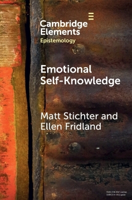 Emotional Self-Knowledge - Matt Stichter, Ellen Fridland