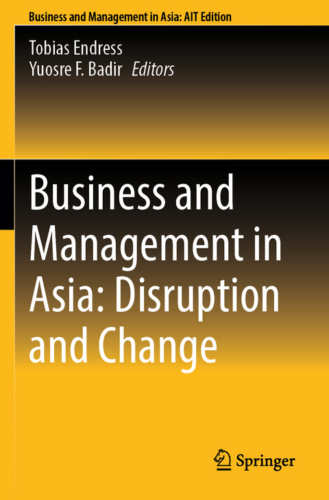 Business and Management in Asia: Disruption and Change - 