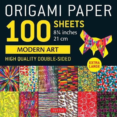 Origami Paper 100 sheets Modern Art 8 1/4" - 