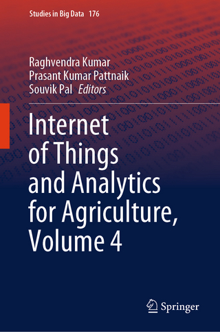 Internet of Things and Analytics for Agriculture, Volume 4