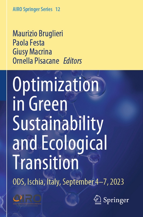 Optimization in Green Sustainability and Ecological Transition - 