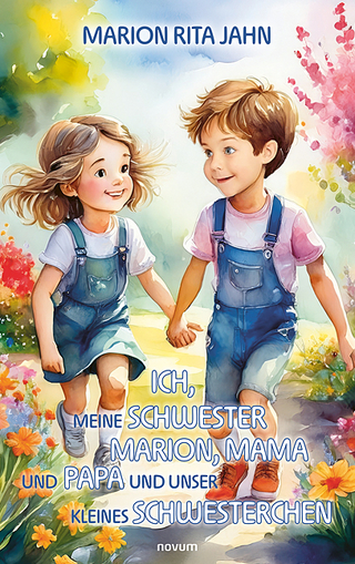 Ich, meine Schwester Marion, Mama und Papa und unser kleines Schwesterchen