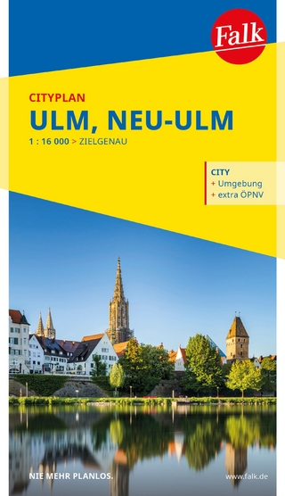 Falk Cityplan Ulm, Neu-Ulm 1:16.000