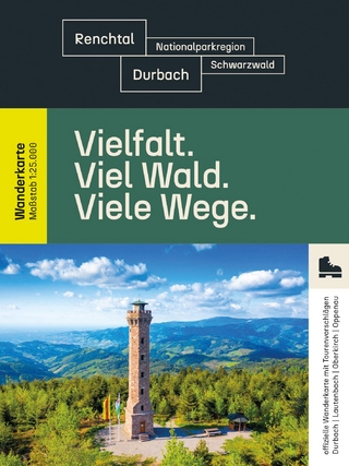 Wanderkarte Renchtal Durbach, Lautenbach, Oberkirch, Oppenau