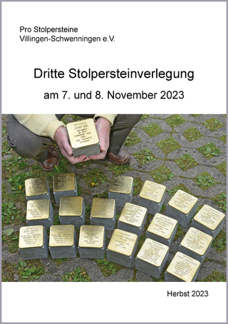 Dritte Stolpersteinverlegung am 7. und 8. November 2023