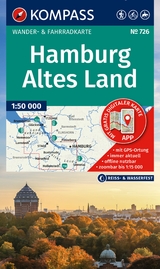 KOMPASS Wanderkarte 726 Hamburg, Altes Land 1:50.000